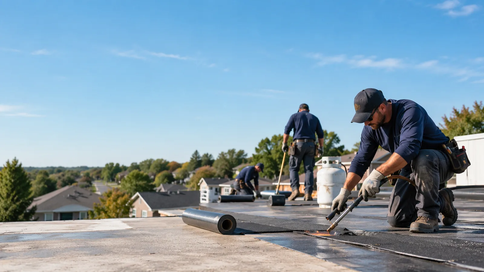 Flat Roof Leak Repair providers in Rozel, KS